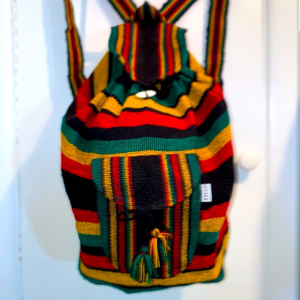 Cotton Mexican handmade bag.